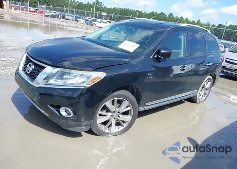 2013 Nissan Pathfinder Platinum from USA, damaged, VIN 5N1AR2MN0DC635487